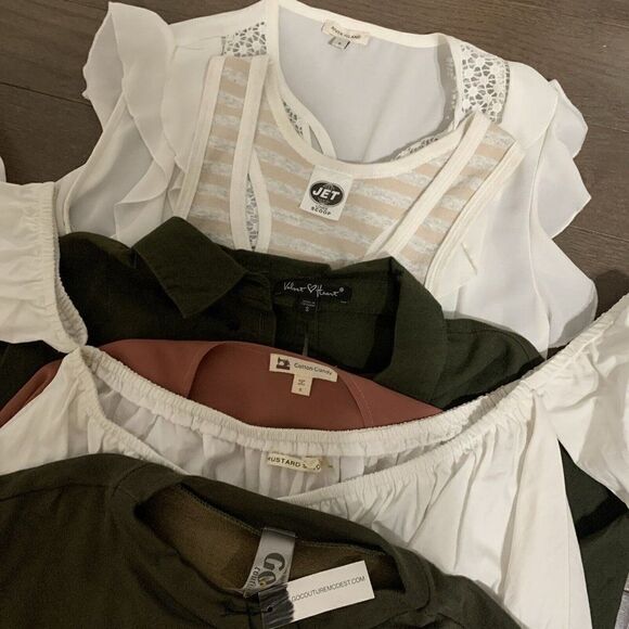 Nordstrom Velvet Heart Mustard Seed Tops Wholesale Designer Lot 6 #10 - Picture 3 of 3